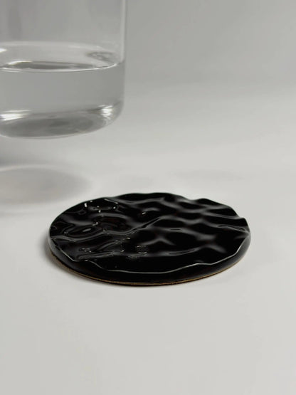  StudioRan LAKE 01 ROUND CERAMIC COASTERS |  TROVE & TONE