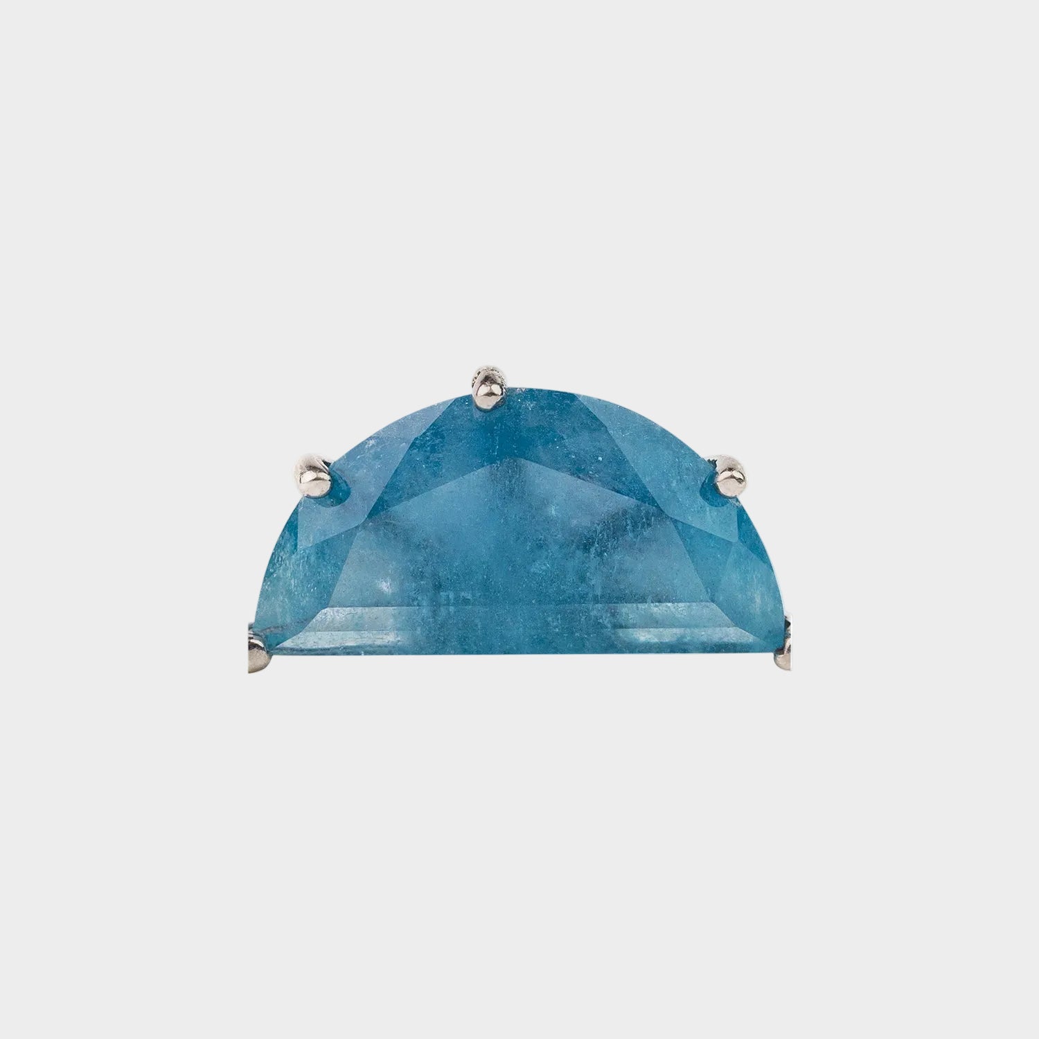  AESTH & UTIL MOON PHASE SEMICIRCLE GEMSTONE RING |  TROVE & TONE