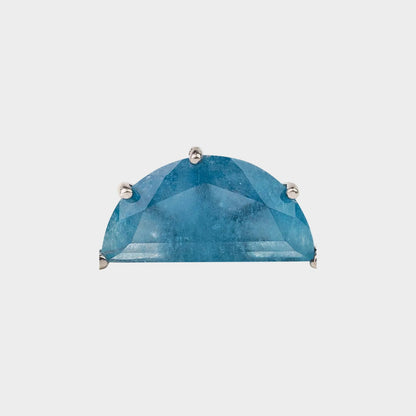  AESTH & UTIL MOON PHASE SEMICIRCLE GEMSTONE RING |  TROVE & TONE