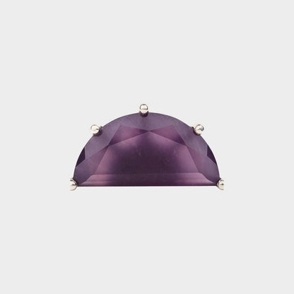  AESTH & UTIL MOON PHASE SEMICIRCLE GEMSTONE RING |  TROVE & TONE