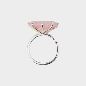  AESTH & UTIL MOON PHASE SEMICIRCLE GEMSTONE RING |  TROVE & TONE