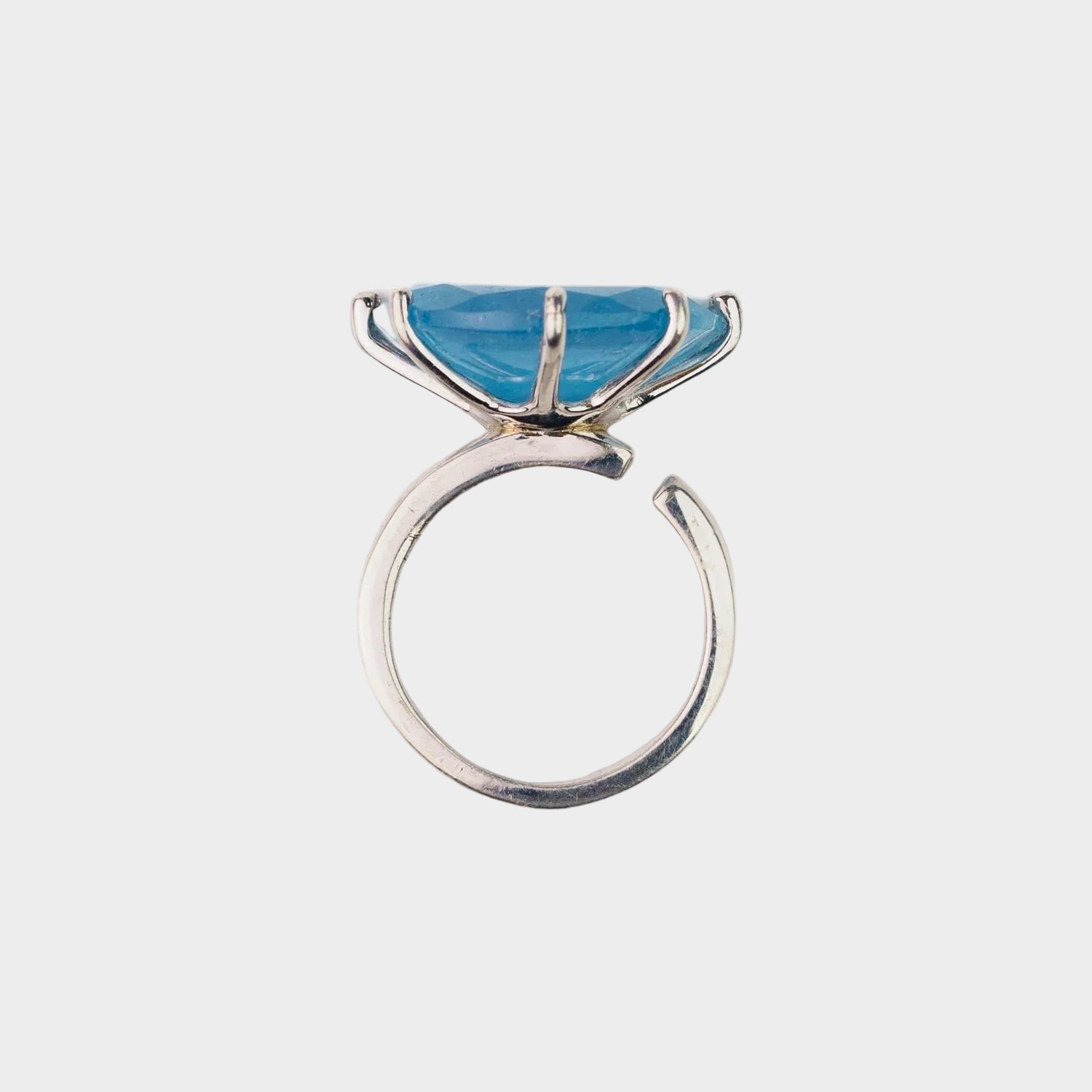  AESTH & UTIL MOON PHASE SEMICIRCLE GEMSTONE RING |  TROVE & TONE