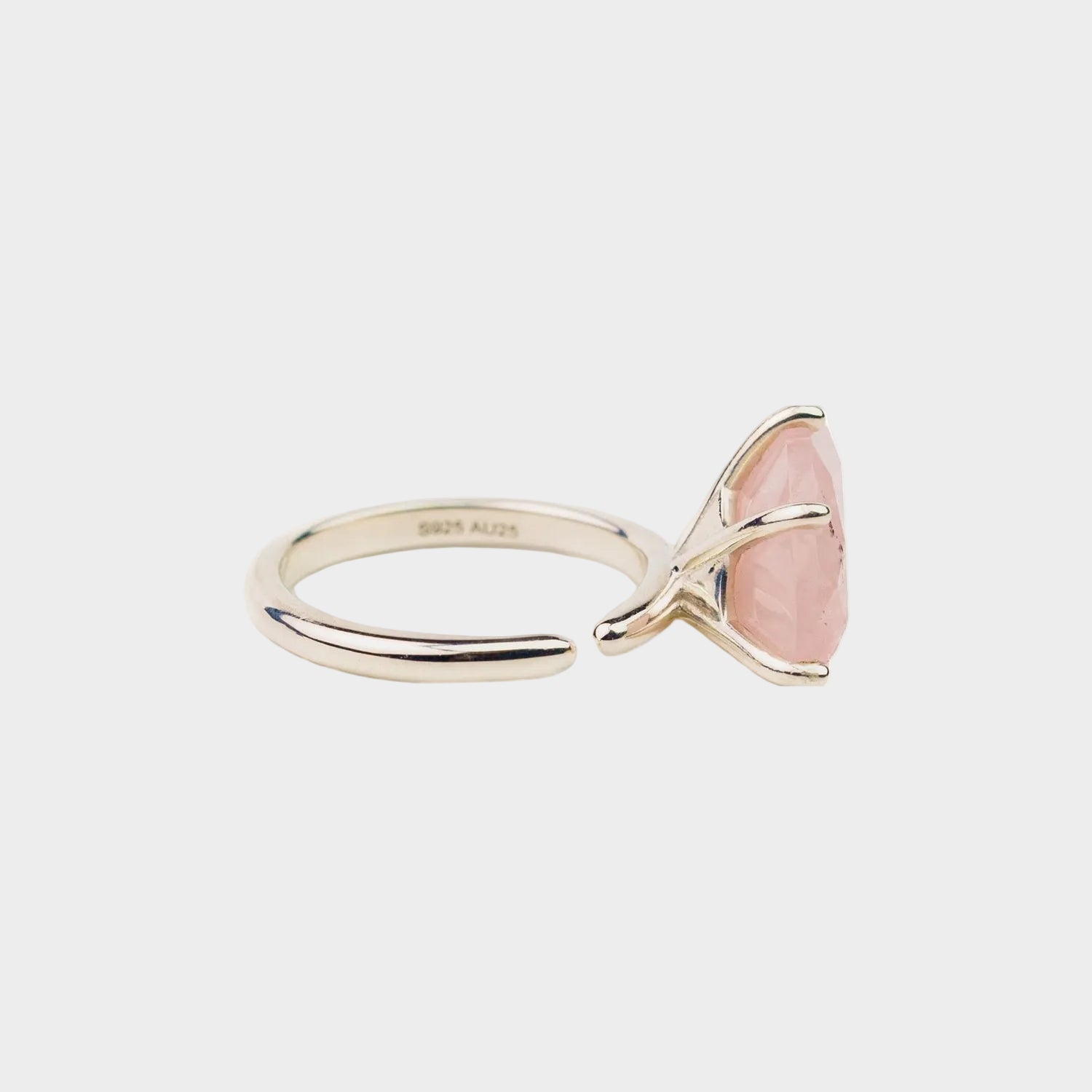 AESTH & UTIL MOON PHASE SEMICIRCLE GEMSTONE RING |  TROVE & TONE