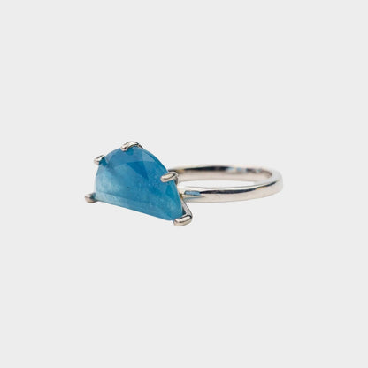  AESTH & UTIL MOON PHASE SEMICIRCLE GEMSTONE RING |  TROVE & TONE