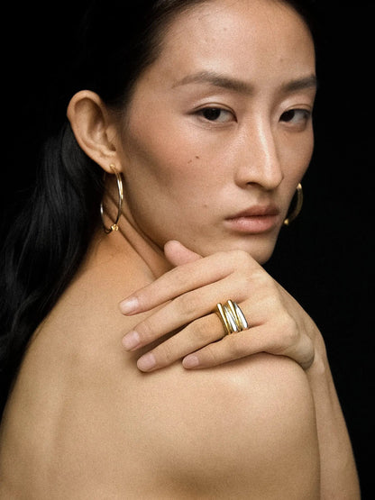  Limb MULTI-LAYER SCULPTURAL WIDE BAND |  TROVE & TONE