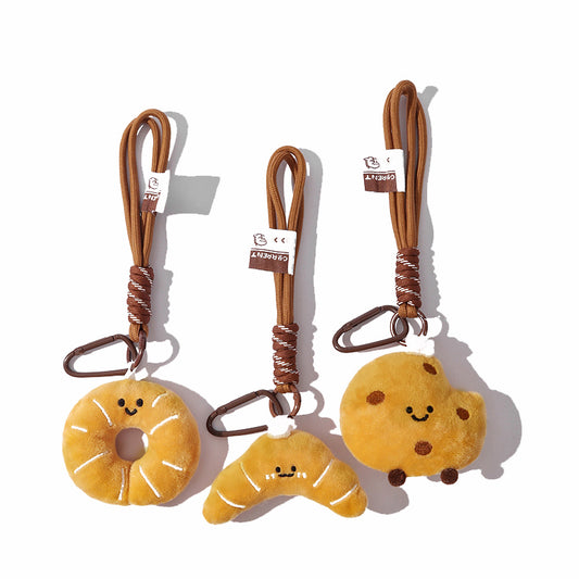 Bakery Plush Bag Charm Keychain Collection