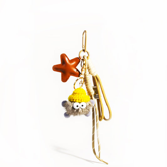 Little Monster Star Plush Bag Charm