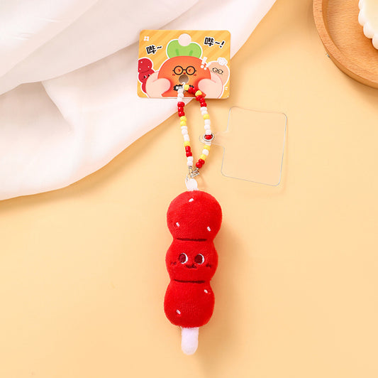 Cute Foodie Plush Charm Collection