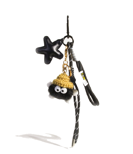 Little Monster Star Plush Bag Charm