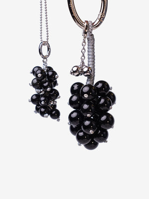  AESTH & UTIL OBSIDIAN GRAPE MULTIWAY BAG CHARM |  TROVE & TONE