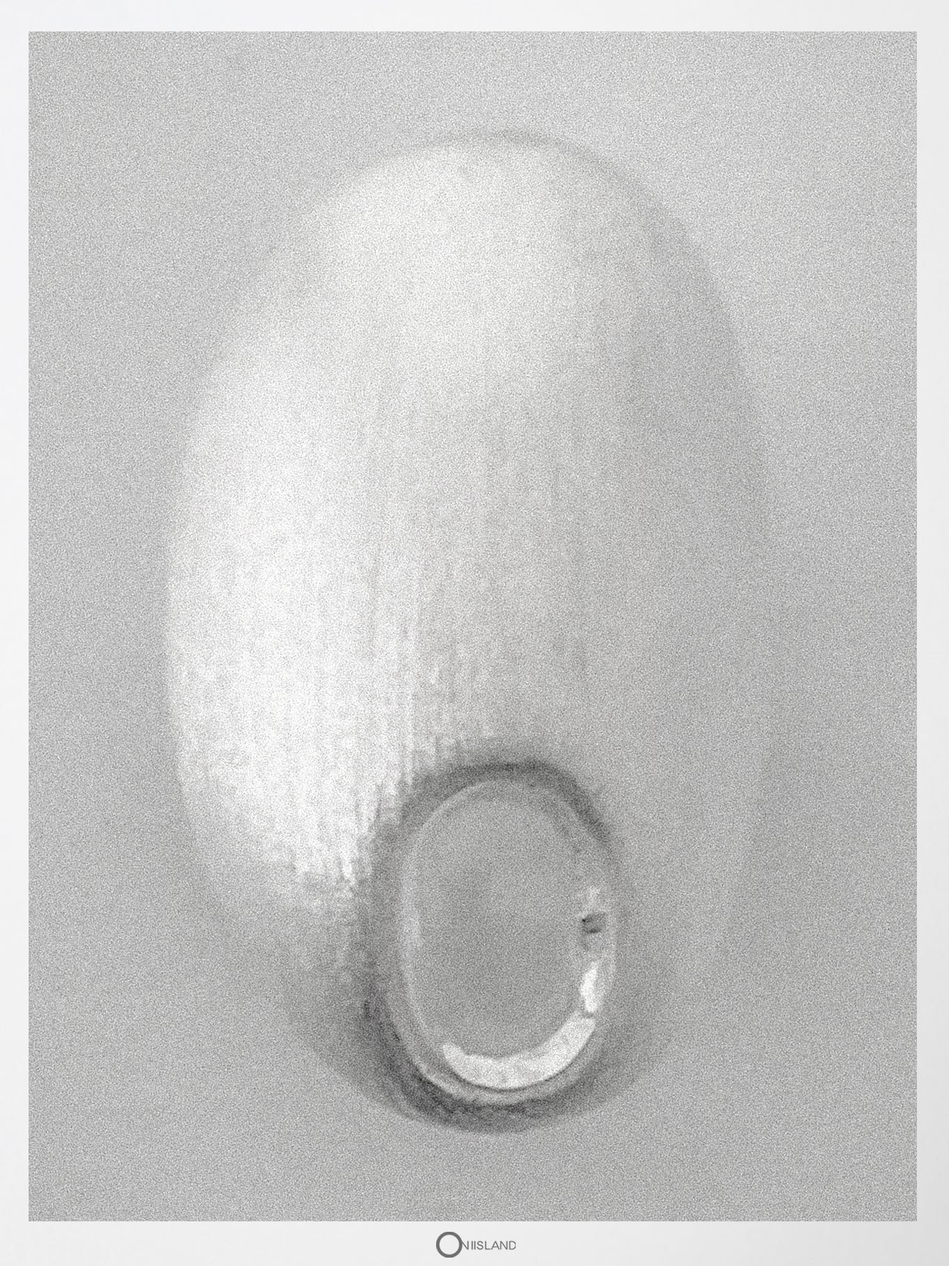  ON IISLAND OVAL CLEAR QUARTZ EAR CUFF |  TROVE & TONE