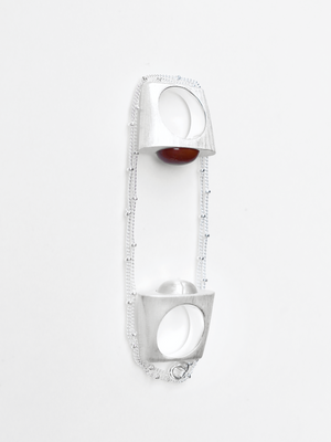  ON IISLAND OVAL OBSIDIAN PENDANT RING（副本） |  TROVE & TONE
