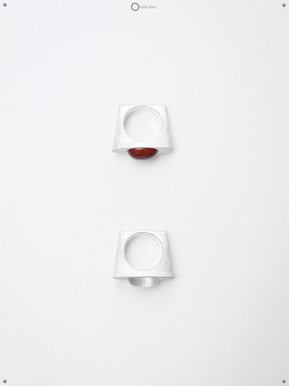  ON IISLAND OVAL OBSIDIAN PENDANT RING（副本） |  TROVE & TONE