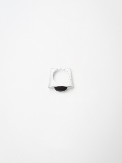  ON IISLAND OVAL OBSIDIAN PENDANT RING（副本） |  TROVE & TONE