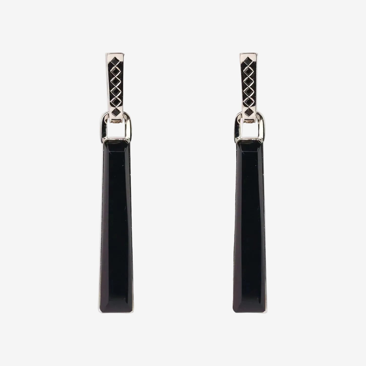  AESTH & UTIL PILLAR MULTIWAY PENDANT HOOP EARRINGS |  TROVE & TONE