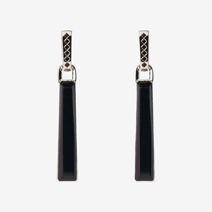  AESTH & UTIL PILLAR MULTIWAY PENDANT HOOP EARRINGS |  TROVE & TONE