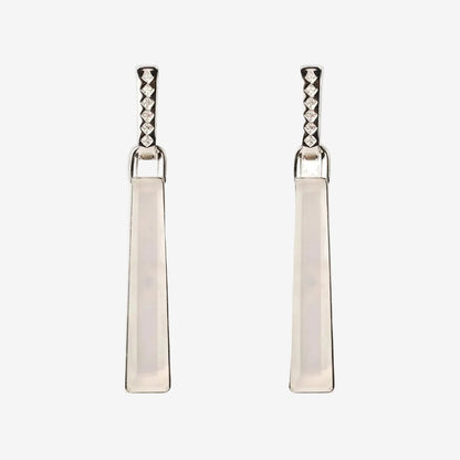  AESTH & UTIL PILLAR MULTIWAY PENDANT HOOP EARRINGS |  TROVE & TONE