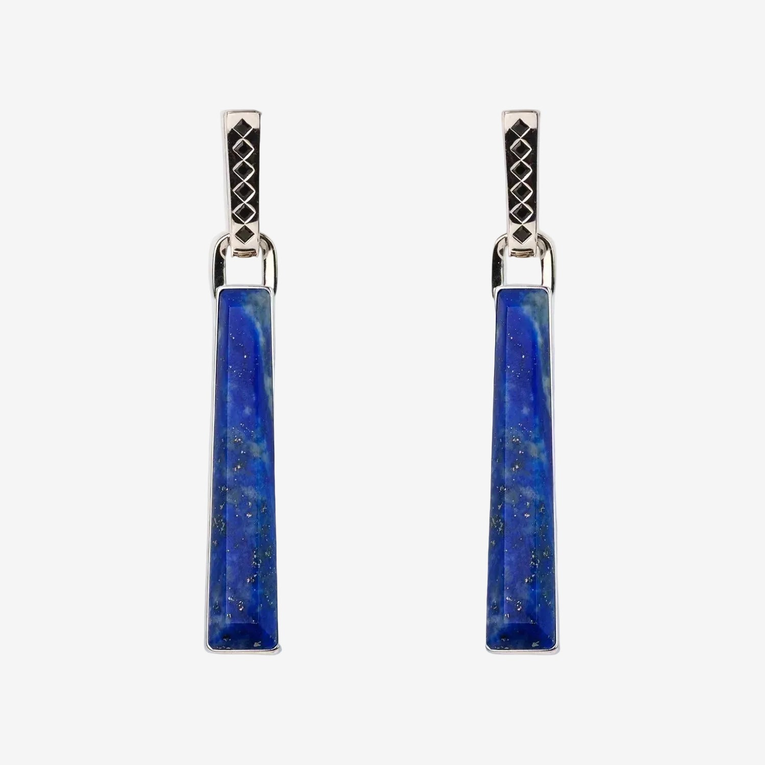  AESTH & UTIL PILLAR MULTIWAY PENDANT HOOP EARRINGS |  TROVE & TONE