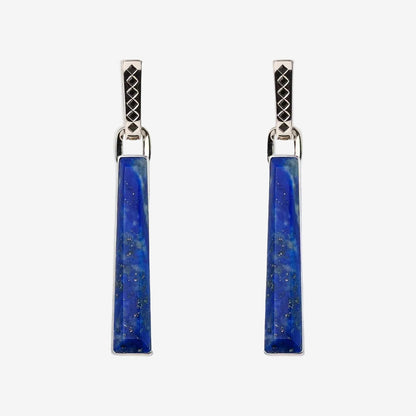  AESTH & UTIL PILLAR MULTIWAY PENDANT HOOP EARRINGS |  TROVE & TONE
