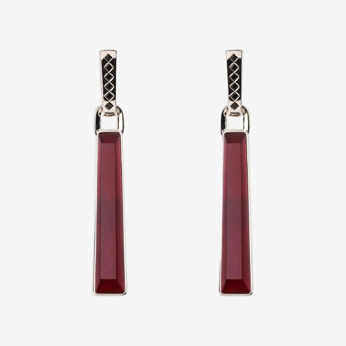  AESTH & UTIL PILLAR MULTIWAY PENDANT HOOP EARRINGS |  TROVE & TONE