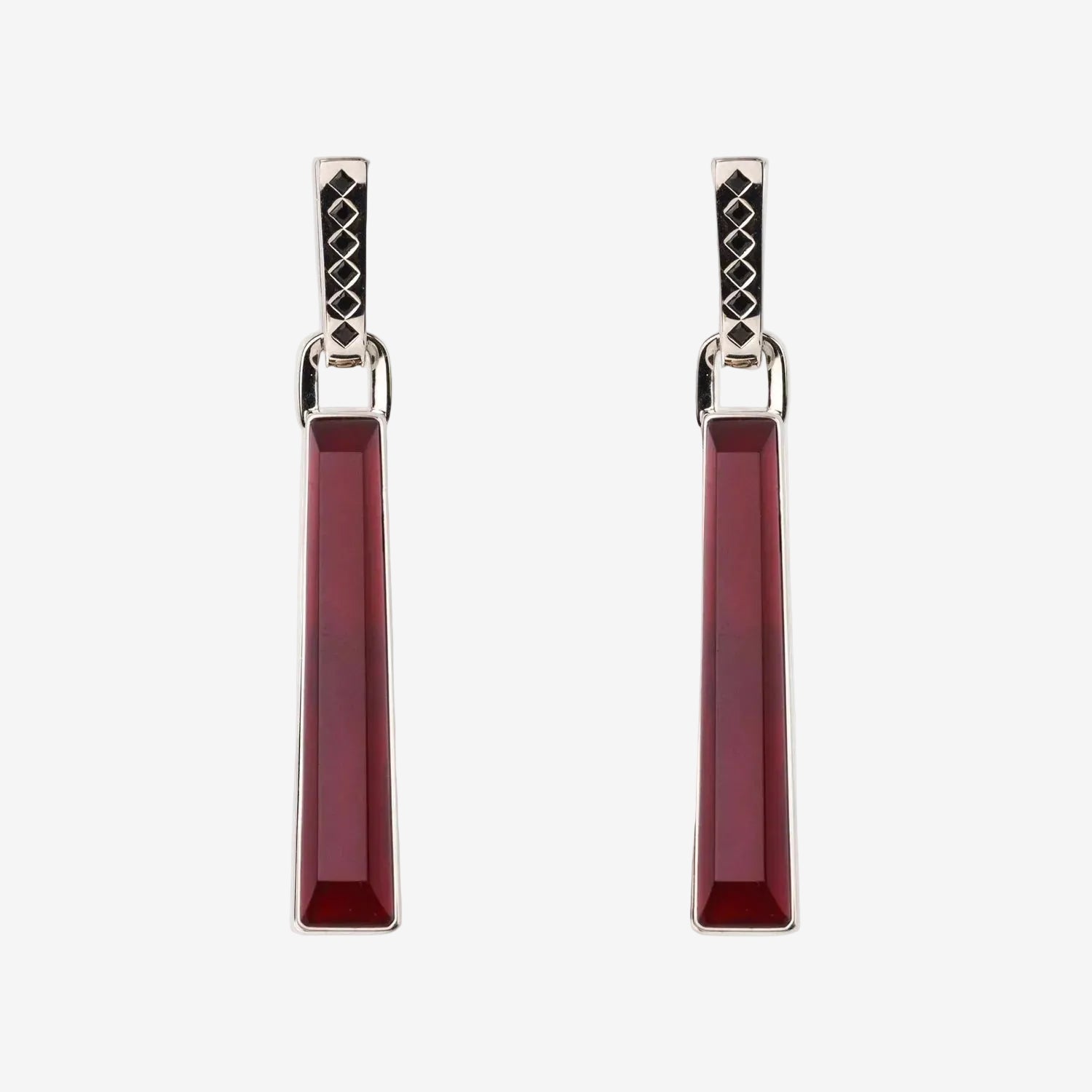  AESTH & UTIL PILLAR MULTIWAY PENDANT HOOP EARRINGS |  TROVE & TONE