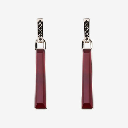 AESTH & UTIL PILLAR MULTIWAY PENDANT HOOP EARRINGS |  TROVE & TONE