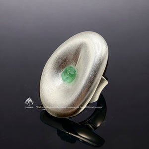 700QiBai OVUM LUMINOUS CRYSTAL RING  |  TROVE & TONE