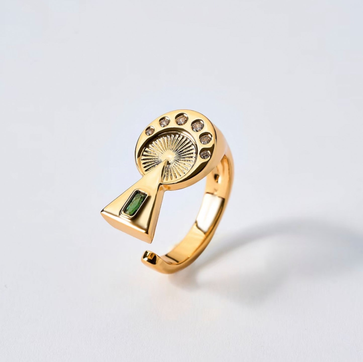 700QiBai TAURUS ZODIAC RING  |  TROVE & TONE