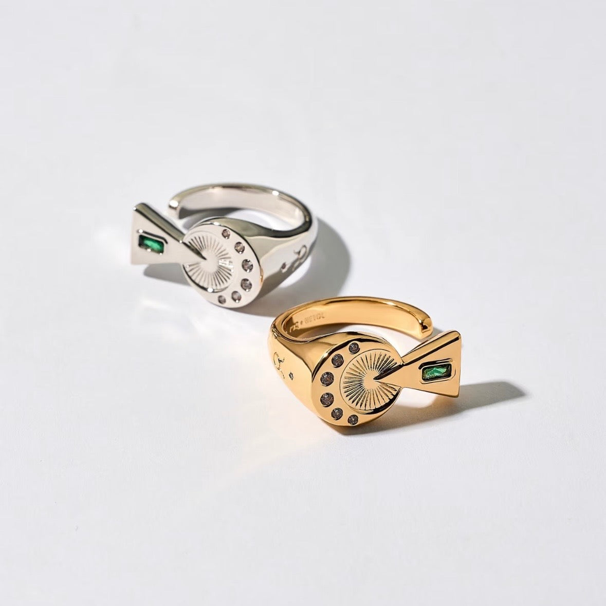 700QiBai TAURUS ZODIAC RING  |  TROVE & TONE