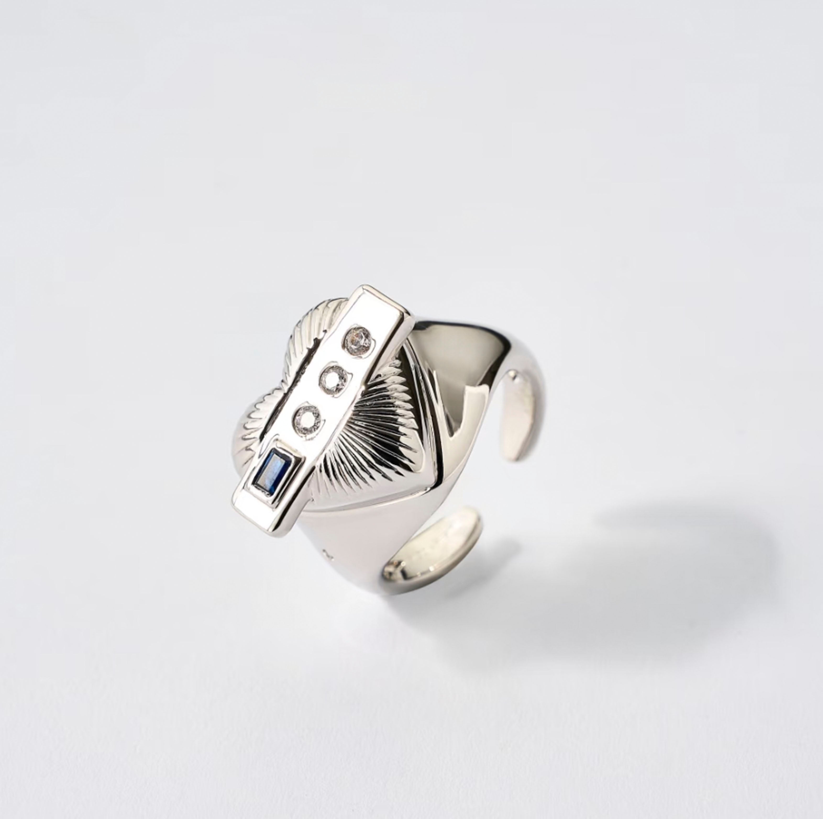 700QiBai VIRGO ZODIAC RING  |  TROVE & TONE