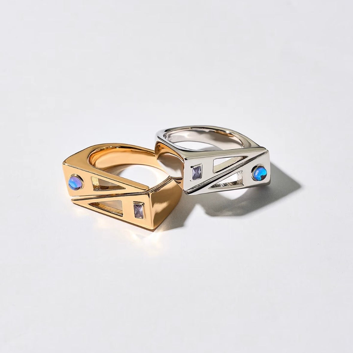 700QiBai GEMINI ZODIAC BIRTHSTONE RING  |  TROVE & TONE