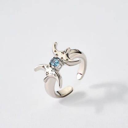 700QiBai PISCES ZODIAC BIRTHSTONE RING  |  TROVE & TONE