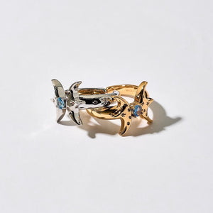 700QiBai PISCES ZODIAC BIRTHSTONE RING  |  TROVE & TONE