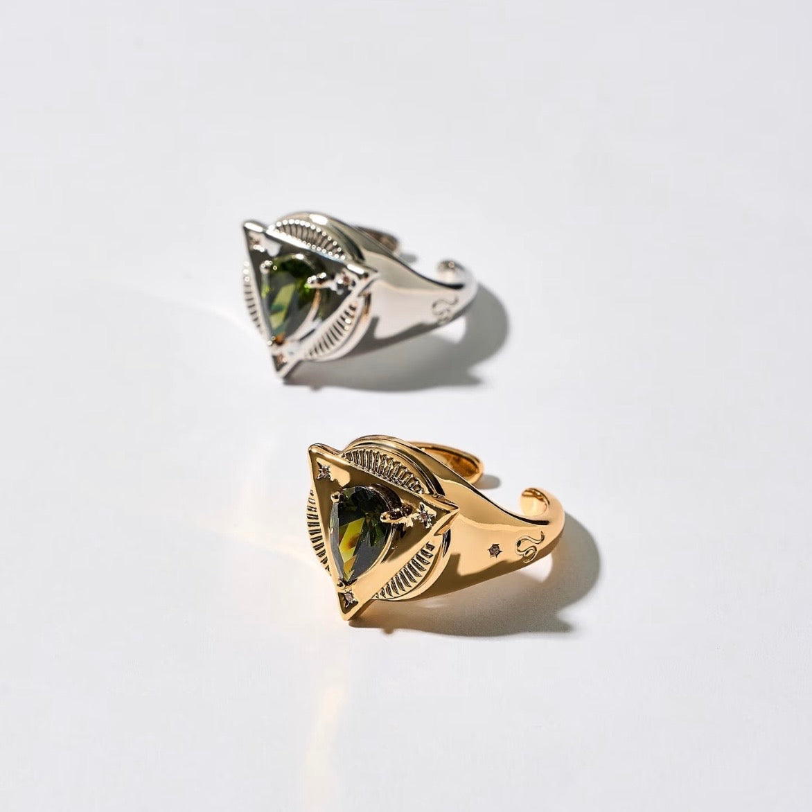 700QiBai LEO ZODIAC BIRTHSTONE RING  |  TROVE & TONE