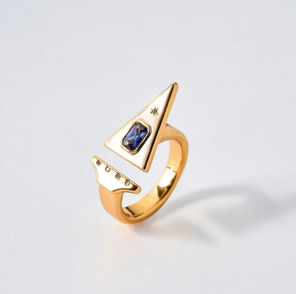 700QiBai SAGITTARIUS BIRTHSTONE ZODIAC RING  |  TROVE & TONE
