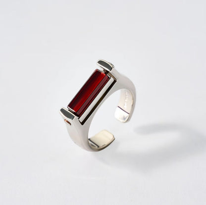 700QiBai CAPRICORN BIRTHSTONE ZODIAC RING  |  TROVE & TONE