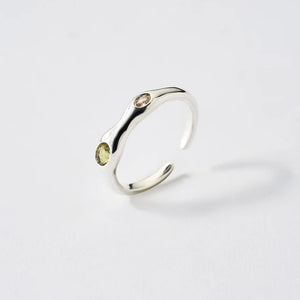 700QiBai GLOW RADIANT STONE RING  |  TROVE & TONE