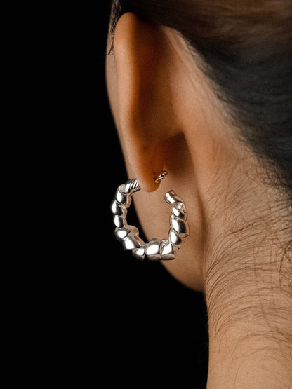  Limb SCULPTURAL SPIRAL RIBBON EARRINGS |  TROVE & TONE