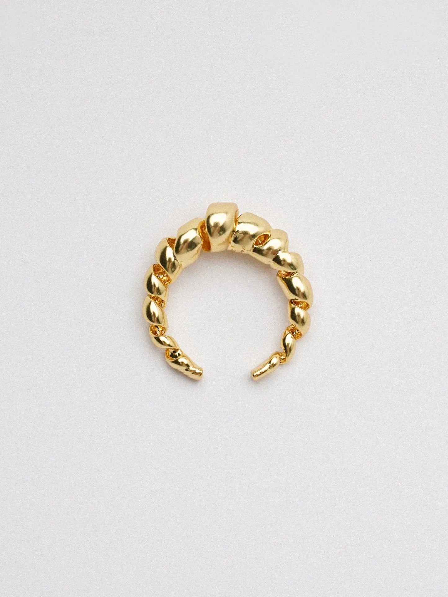  Limb SCULPTURAL SPIRAL RIBBON RING |  TROVE & TONE