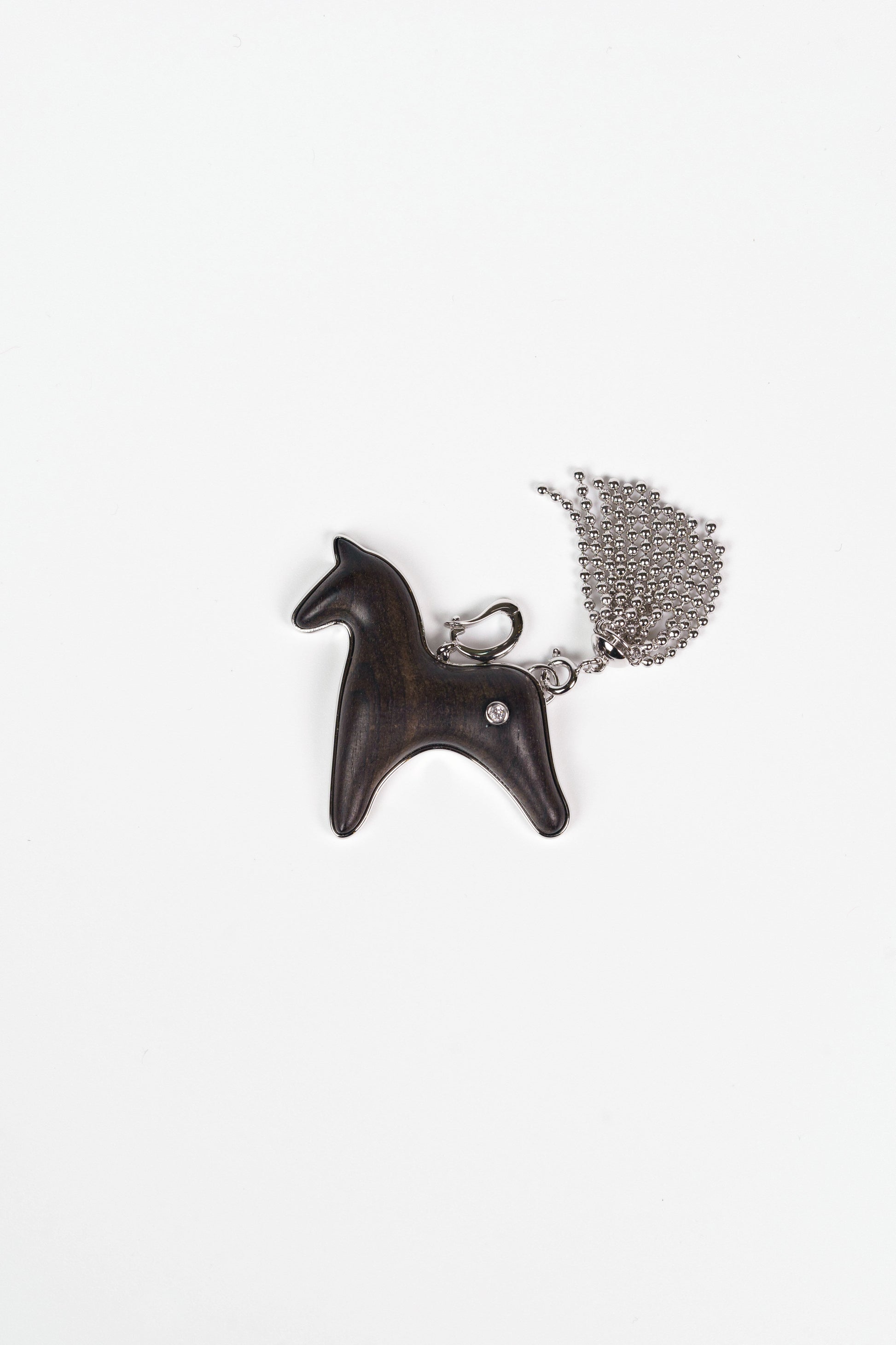  AESTH & UTIL SANDALWOOD DIVINE HORSE LONG NECKLACE |  TROVE & TONE