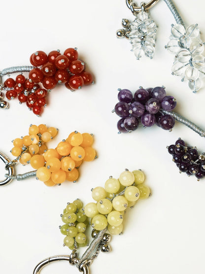  AESTH & UTIL SANDALWOOD GRAPE MULTIWAY BAG CHARM |  TROVE & TONE