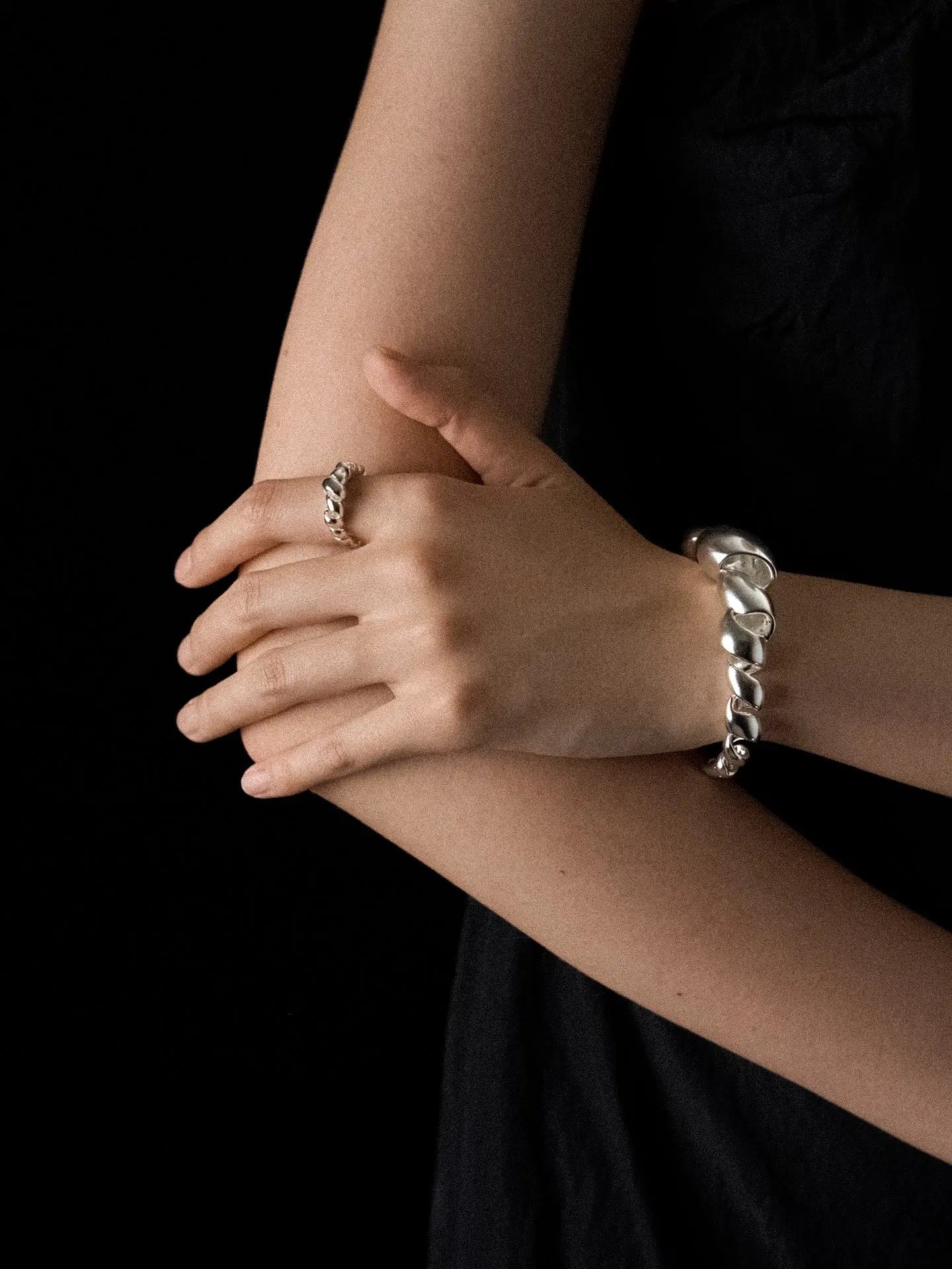  Limb SCULPTURAL SPIRAL RIBBON CUFF |  TROVE & TONE