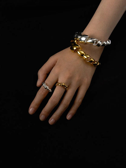  Limb SCULPTURAL SPIRAL RIBBON CUFF |  TROVE & TONE