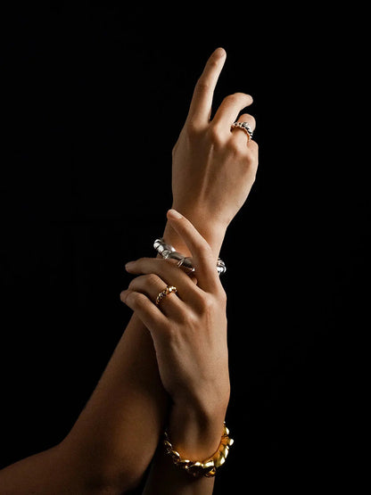  Limb SCULPTURAL SPIRAL RIBBON CUFF |  TROVE & TONE