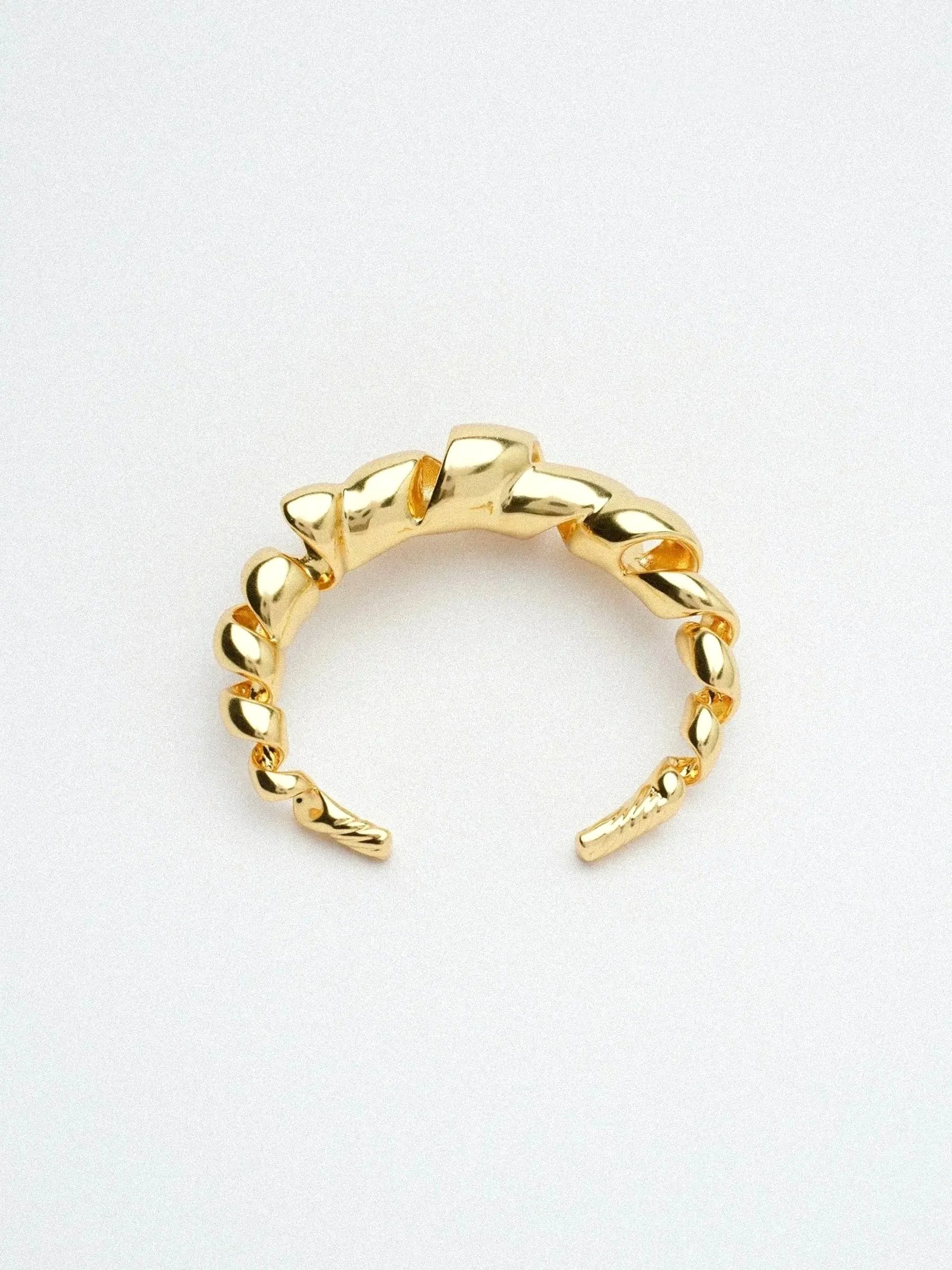  Limb SCULPTURAL SPIRAL RIBBON CUFF |  TROVE & TONE