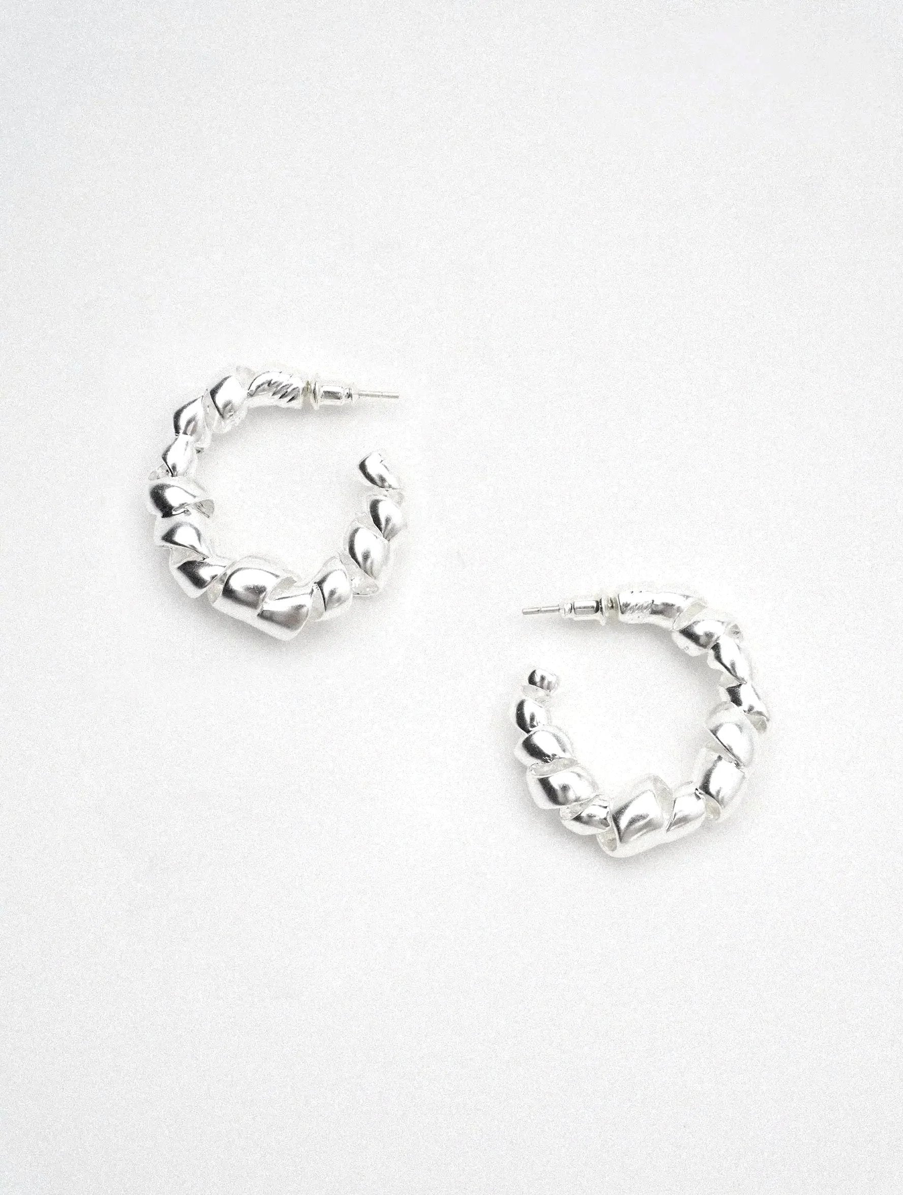 Limb SCULPTURAL SPIRAL RIBBON EARRINGS |  TROVE & TONE