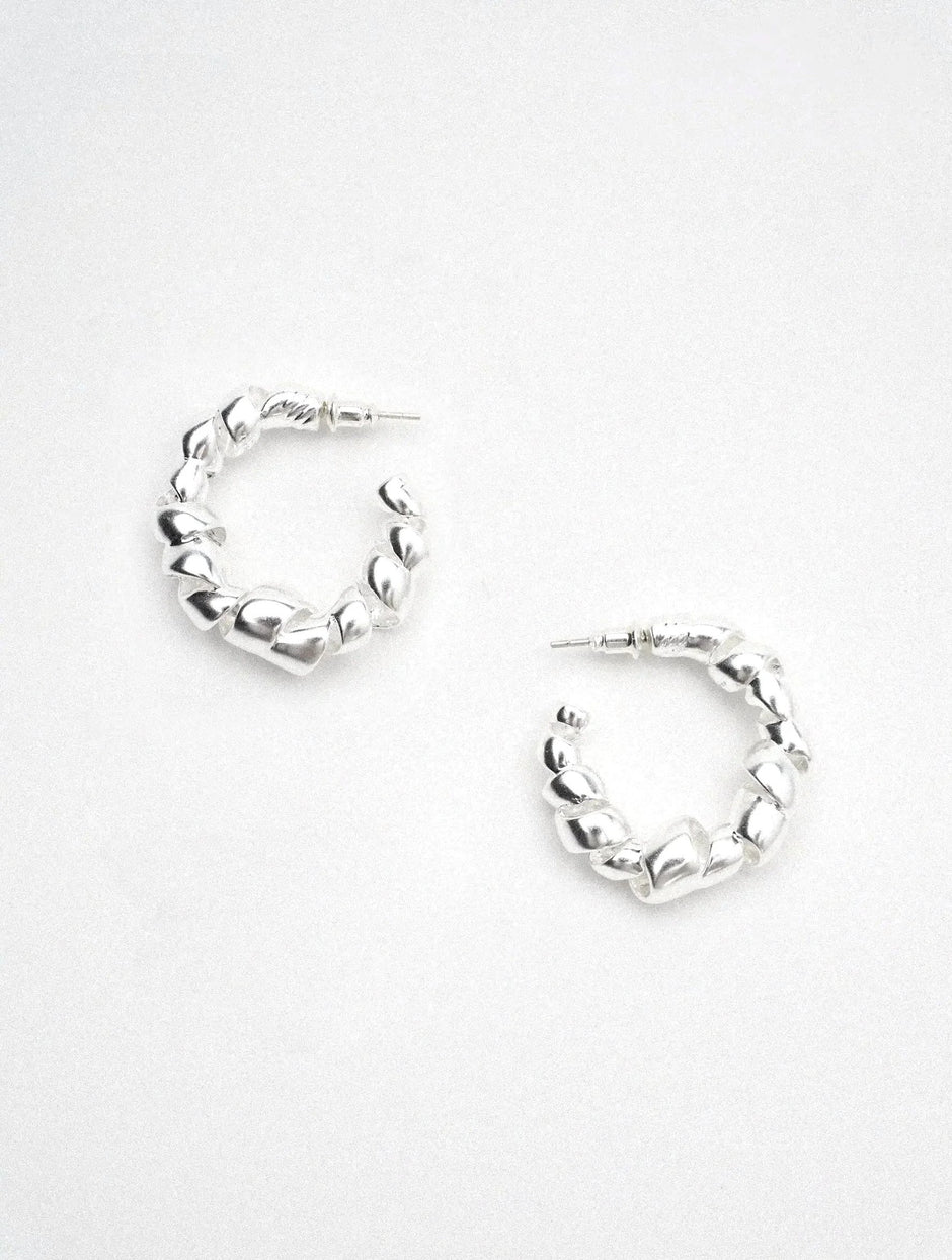  Limb SCULPTURAL SPIRAL RIBBON EARRINGS |  TROVE & TONE