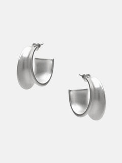  Limb SCULPTURAL WIDE C-HOOP STUD EARRINGS |  TROVE & TONE