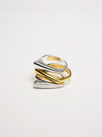  Limb SINGLE-LAYER SCULPTURAL RING |  TROVE & TONE