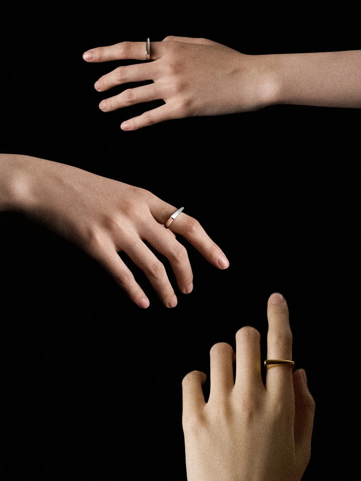  Limb SINGLE-LAYER SCULPTURAL RING |  TROVE & TONE